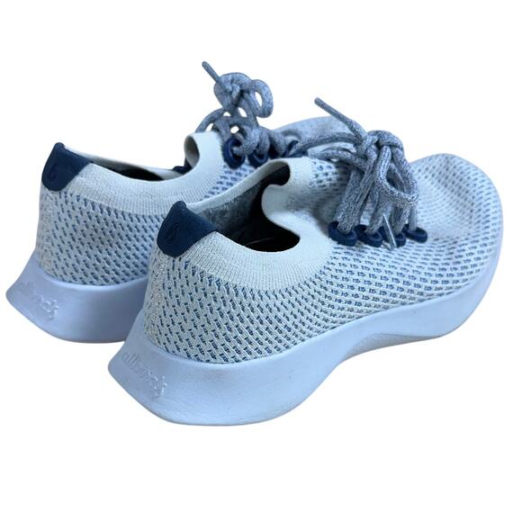 Allbirds Women's Tree Dasher 1 Sneaker Geyser Light Blue White Size 7.5 EUC - Picture 2 of 8